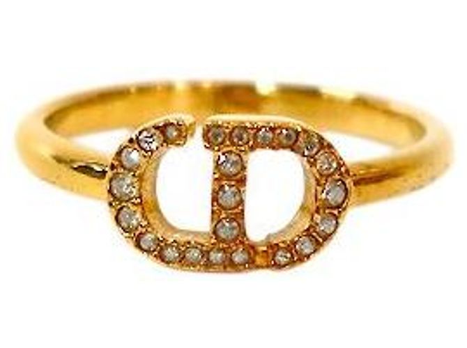 Dior Petit CD Gold Ring Größe Golden 
