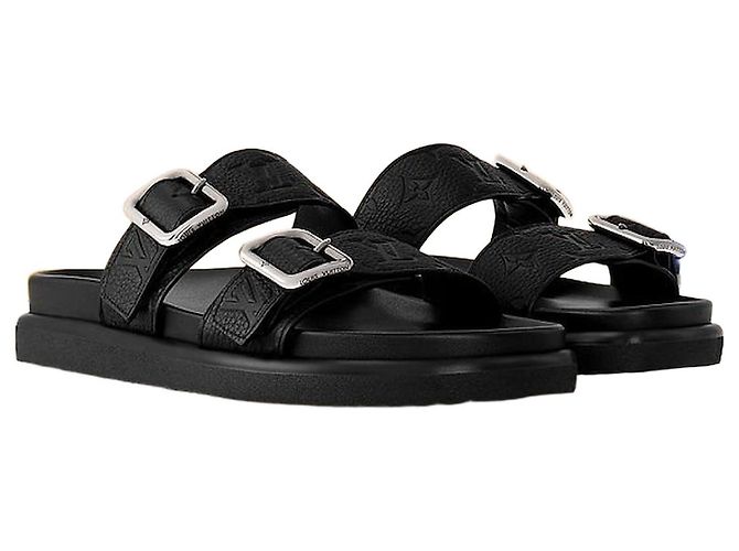 Louis Vuitton Venice Mule Black