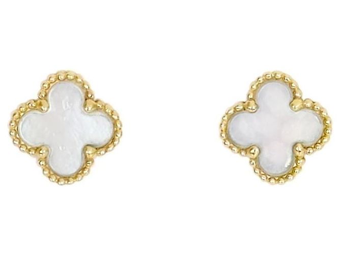 Van Cleef & Arpels Orecchini Alhambra Suite Giallo 