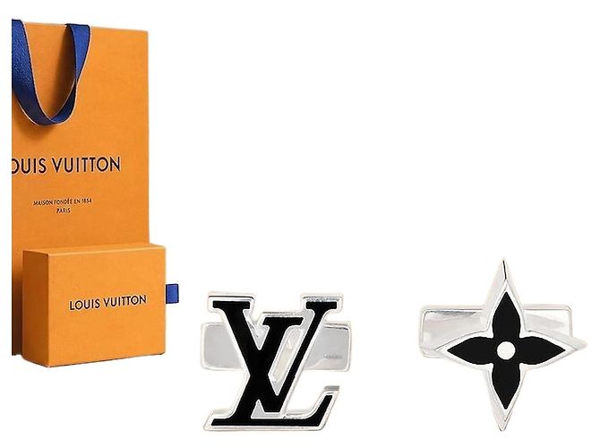 Louis Vuitton Gemelli Spike Silver Argento