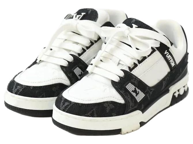 Louis Vuitton Trainer Sneaker Schwarz