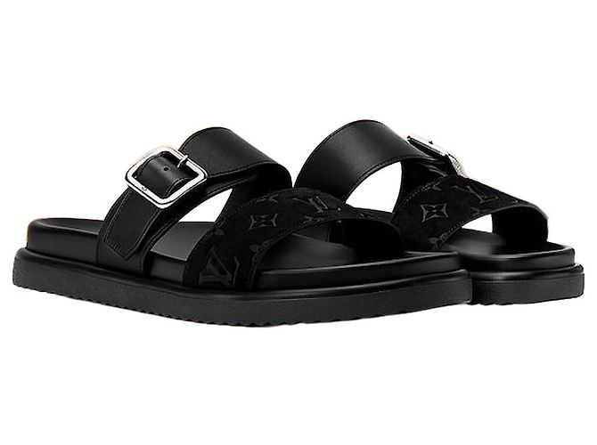 Louis Vuitton Venice Mule Black