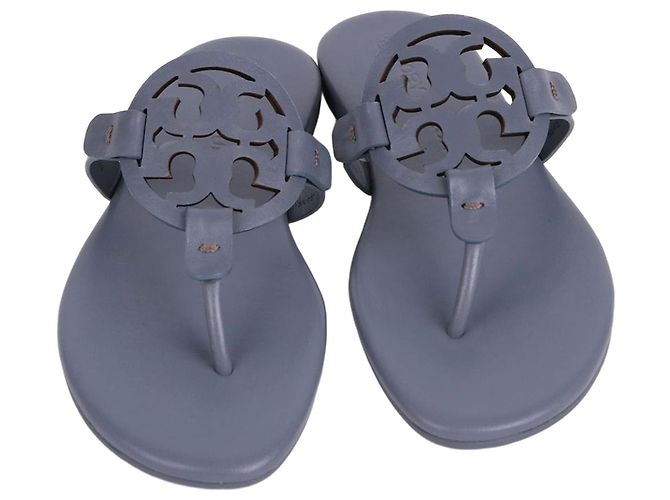 Tory Burch Pantoufle Miller bleu clair inutilisée