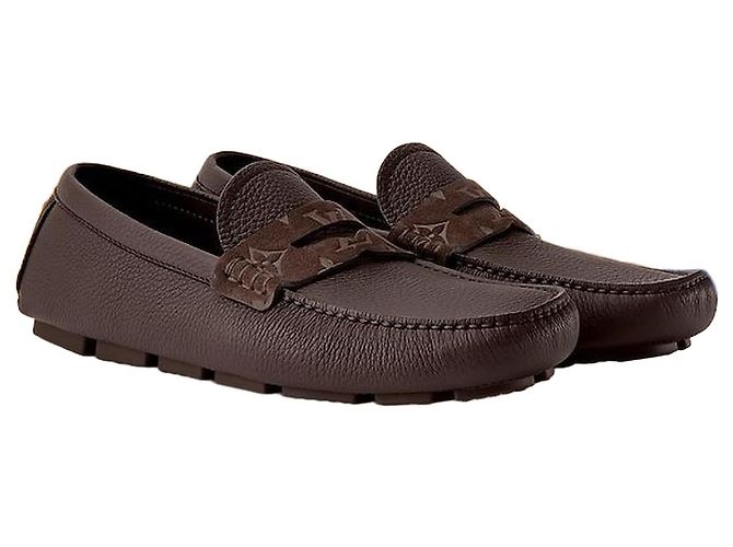 Louis Vuitton Monza Mocassin Brown Marron