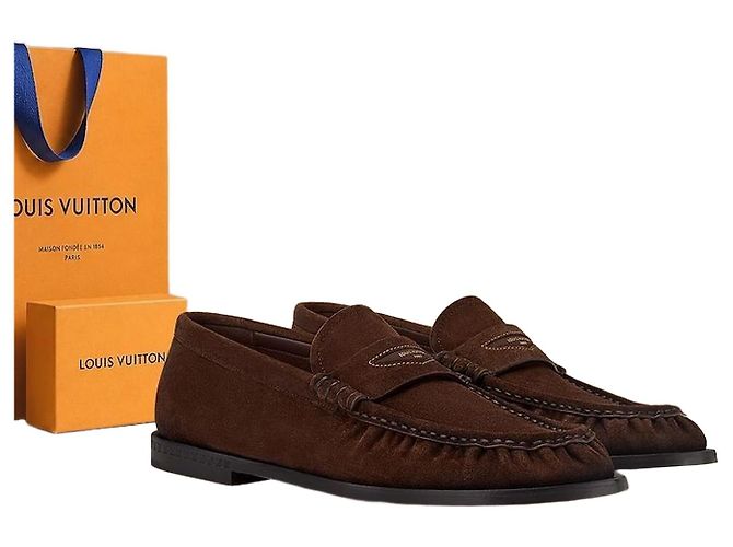 Louis Vuitton Mocassin Jazz Brown Marron