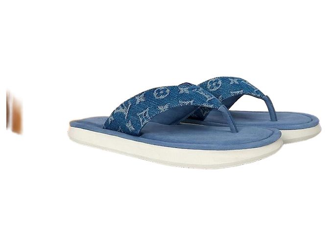 Louis Vuitton Sandali Flip-Flop Blu