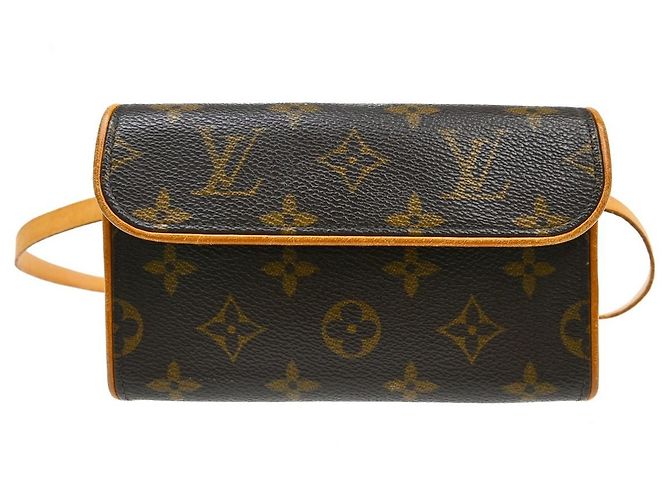 Louis Vuitton Florentine Canvas Medium Marrone