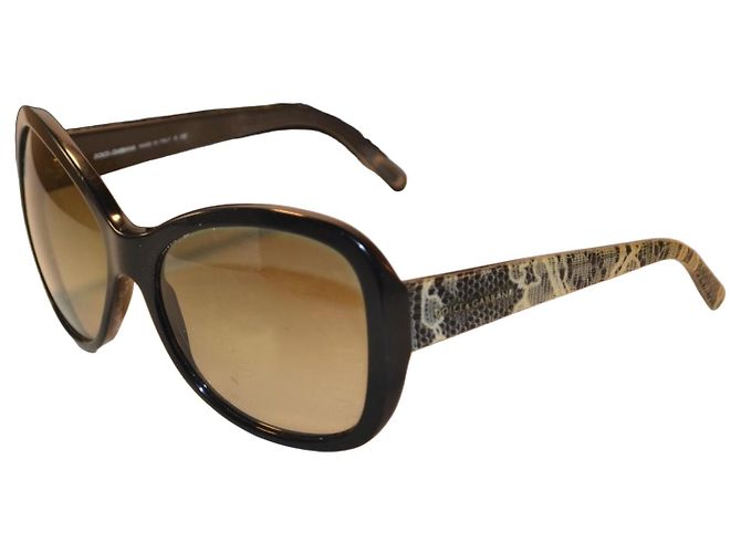 Dolce & Gabbana DG 4132 Oversized Sunglasses Black Multiple colors