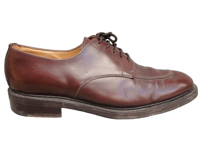 Autre Marque Scarpe Richelieu Charles Horrell in pelle marrone Semi-Brogue