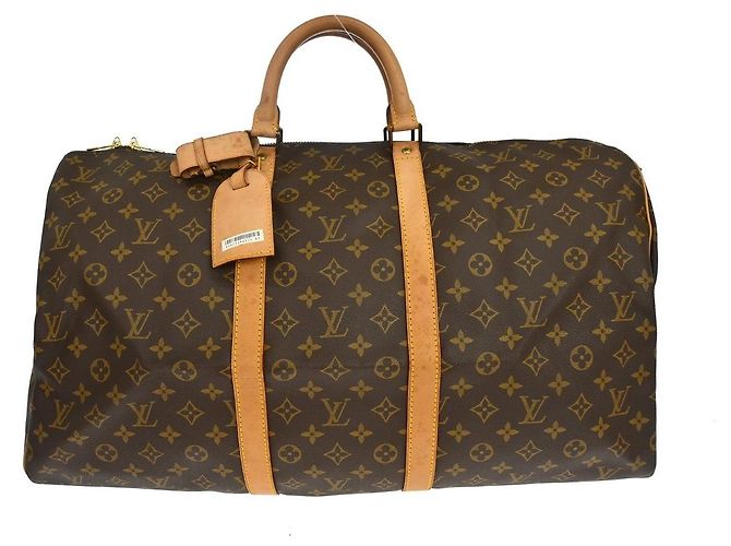 Louis Vuitton Keepall Monogram 55 Marrom