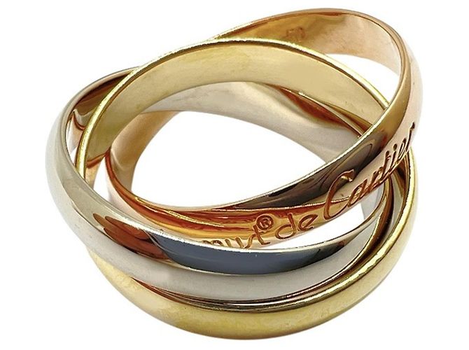 Anillo Cartier Trinity en oro 18K Dorado