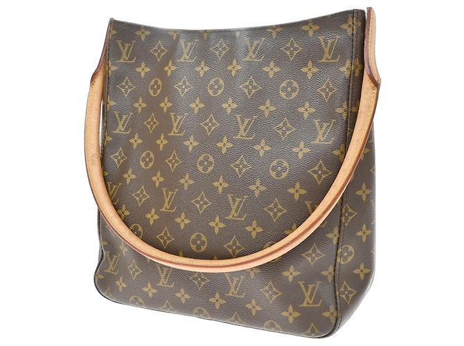 Louis Vuitton Monogram Looping Monogram Canvas GM Marrone