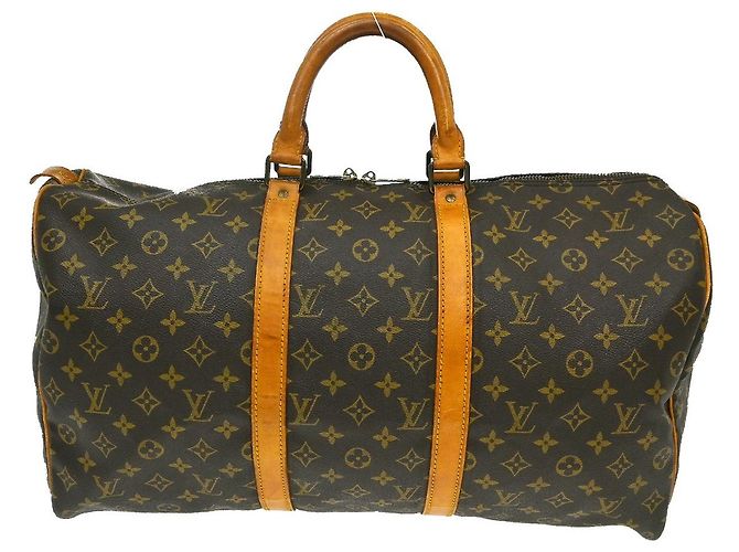 Louis Vuitton Keepall Monogram 50 Marrom