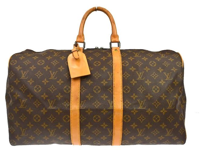Louis Vuitton Keepall Monogram 50 Brown