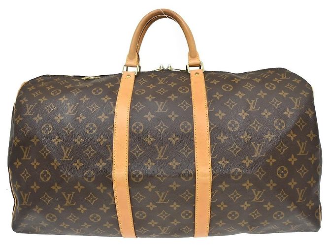 Louis Vuitton Keepall Monogram 55 Marrom
