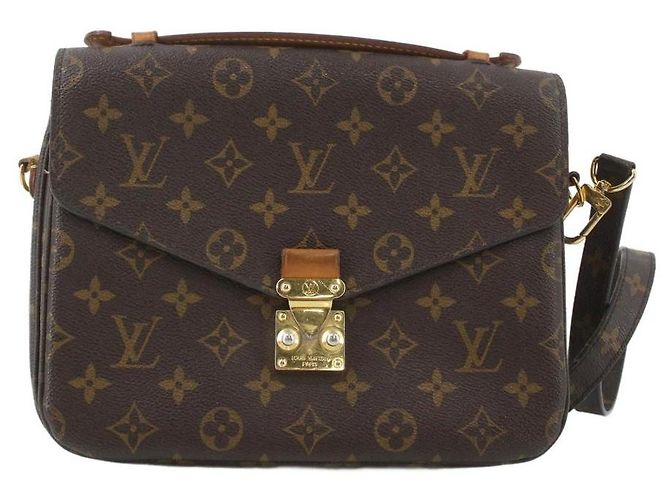 Metis Louis Vuitton Pochette Métis MM Monogram Marron