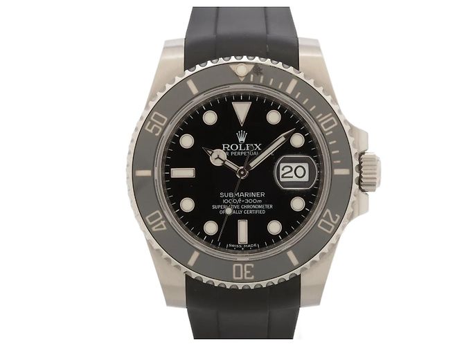 Rolex Oyster Perpetual Submariner Date Automático Aço Inoxidável 40