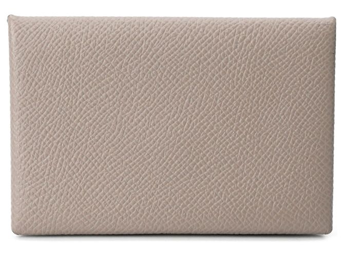 Hermès HERMES Calvi Visitenkartenetui Braun