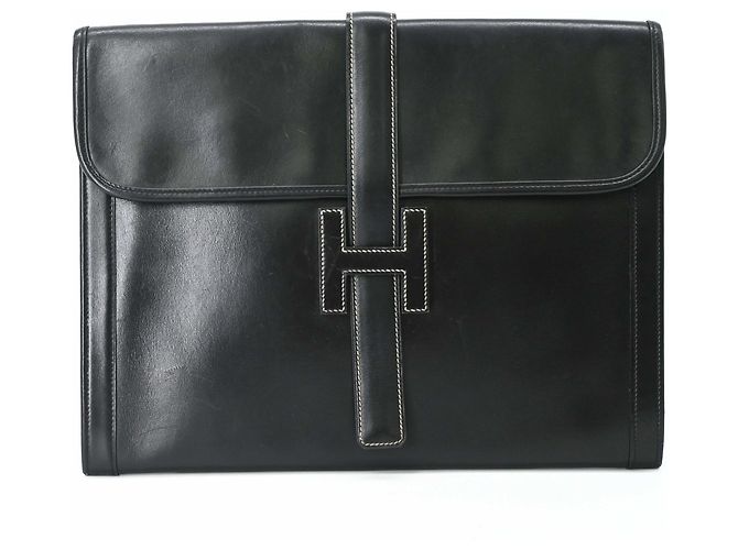 Hermès Pochette Hermes Jige GM Noir