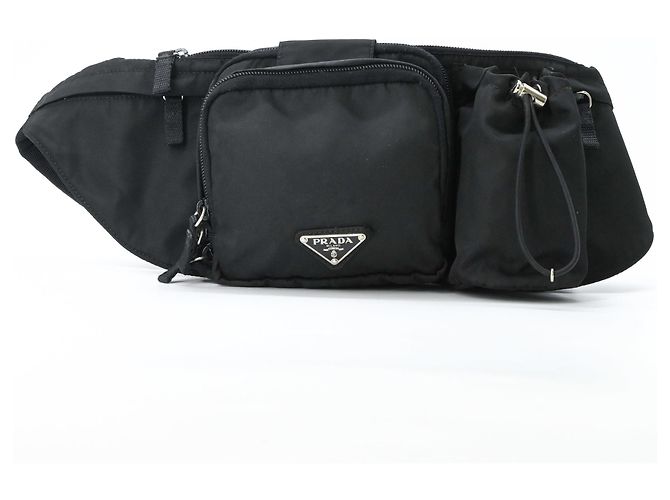 Prada Black Nylon Sling Bag