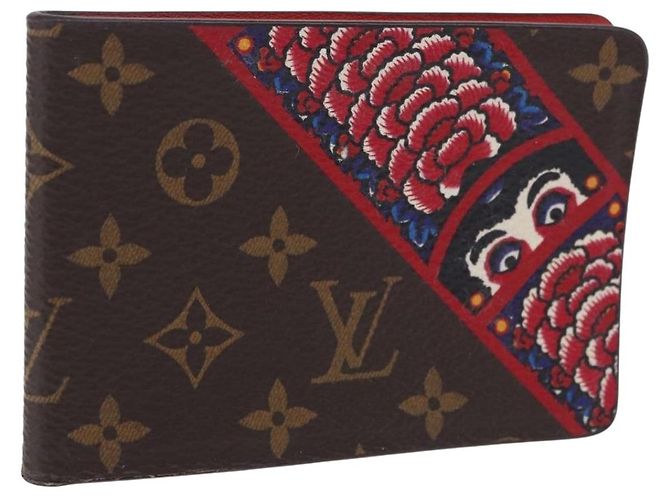 LOUIS VUITTON Monogram Kabuki Miroir Nomade Olriyan Daruma Mirror Auth 167446M Monogramma
