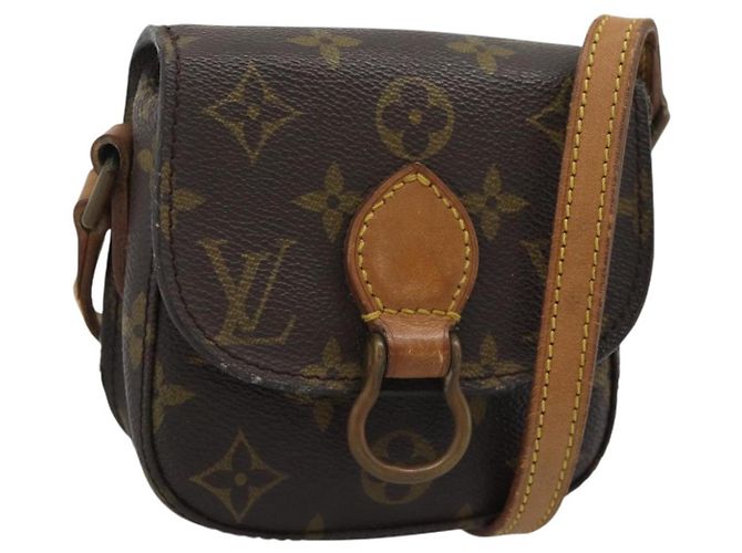 LOUIS VUITTON Bolsa Monogram Bebe Monogram Saint Cloud M51245 LV Auth 195275 Monograma