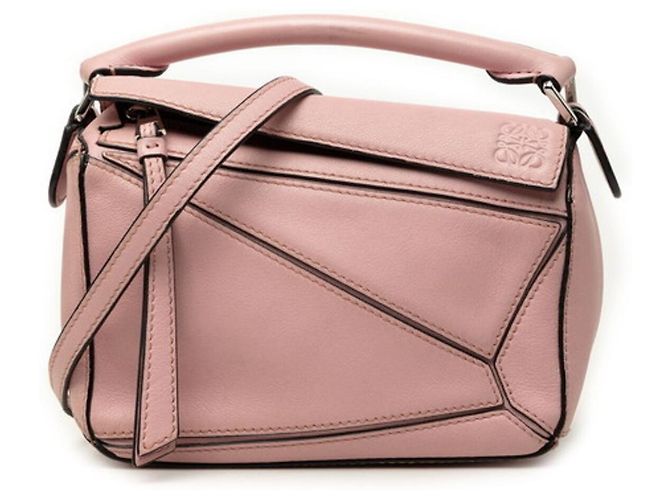 Loewe Puzzle Bag Mini Handtasche Pink
