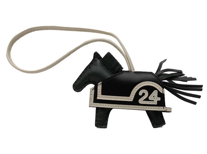 Hermès Accessorio per borsa Hermes Rodeo Charm 24 PM Marrone Nero