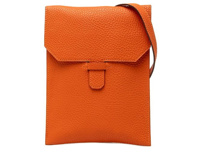 Hermès Bolsa tiracolo Amelie Hermes Laranja