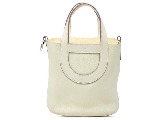 Hermès Bolsa Hermes In the Loop 18 em Jaune Milton