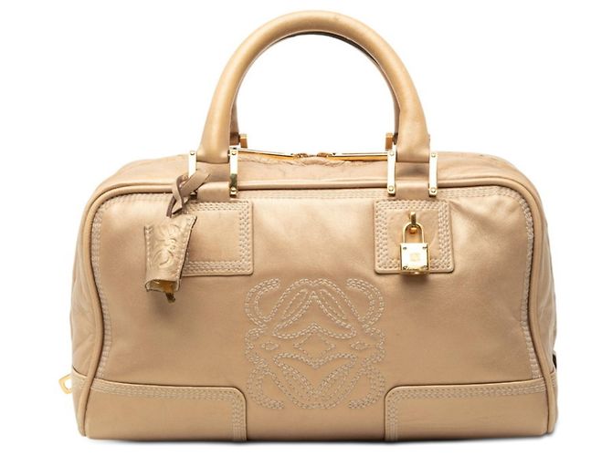 Sac à main Loewe Anagram Amazona 28 Doré