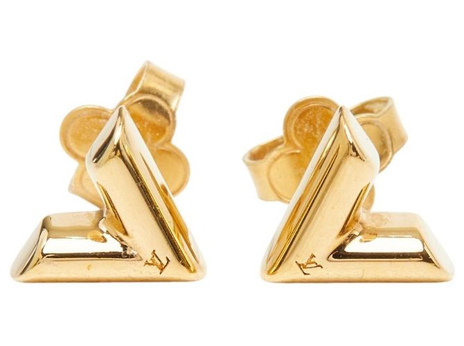 Orecchini Essential V Louis Vuitton D'oro 