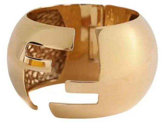 Fendi Bracciale dorato D'oro