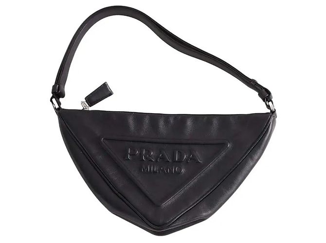 Borsa Prada in pelle nera Nero 