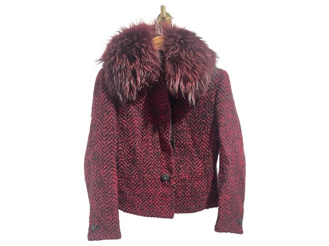 Gianni Versace Versace Jacke rot T.34