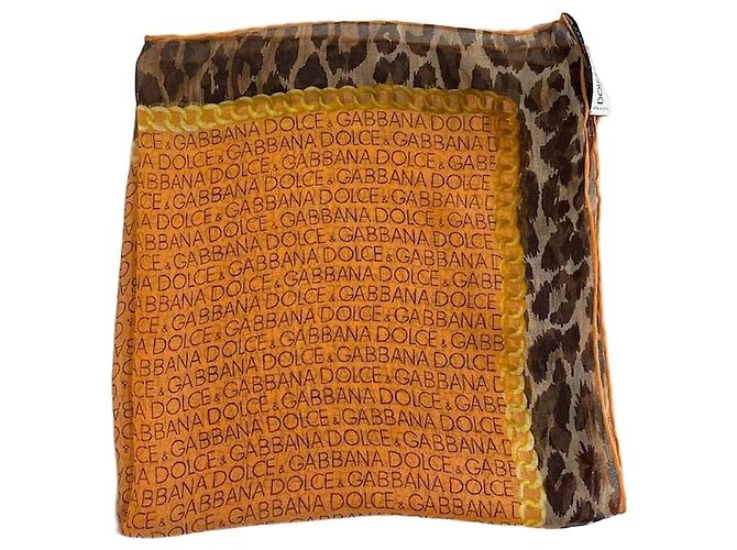 Dolce & Gabbana Schal orange