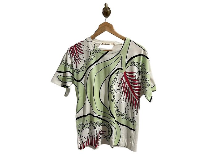 Camiseta Marni vert T.36 Verde