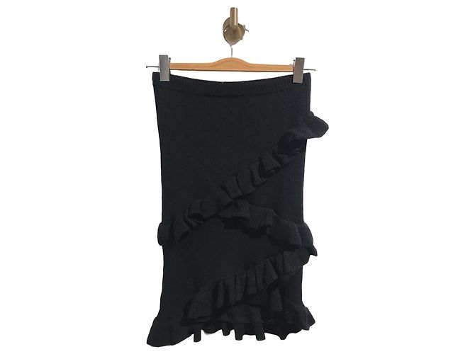 Gonna Lanvin nera T.38 Nero
