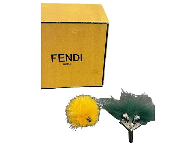 Bijou de teléfono Fendi NUEVO Amarillo 