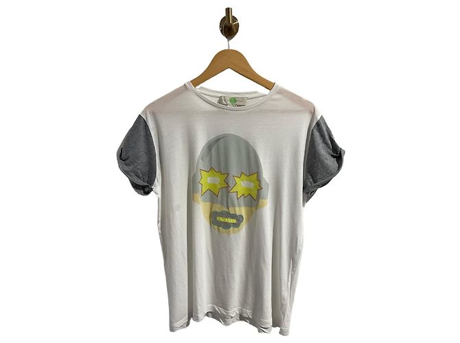 Stella Mc Cartney Camiseta Stella McCartney blanca T.36 Blanco