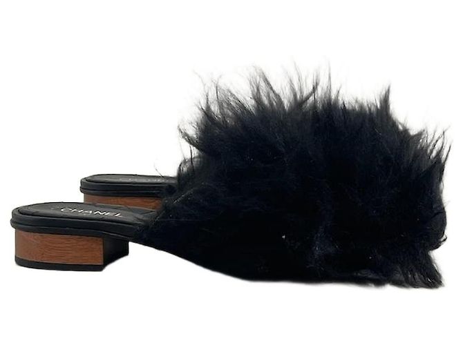 Chanel Mules schwarz T.37