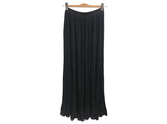 Alaïa Gonna Alaia nera T.40 Nero