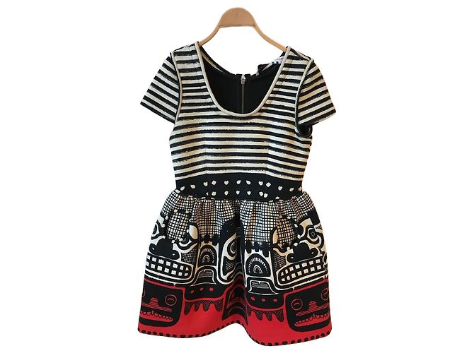 Kleid JC de Castelbajac T.S Schwarz