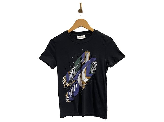 Courreges T-shirt Courrèges nera T.XS Nero