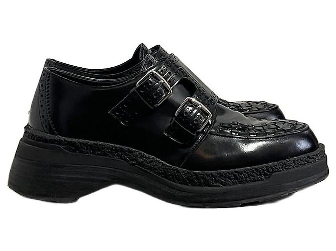 Hermès Derbies Hermes noires T.37 Black