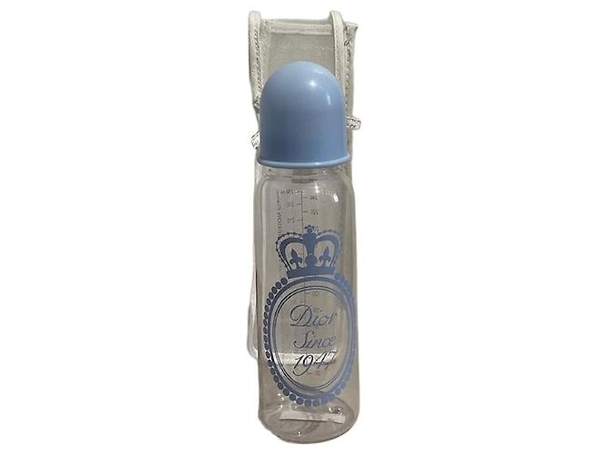 Baby Dior Fläschchen blau NEU Weiß