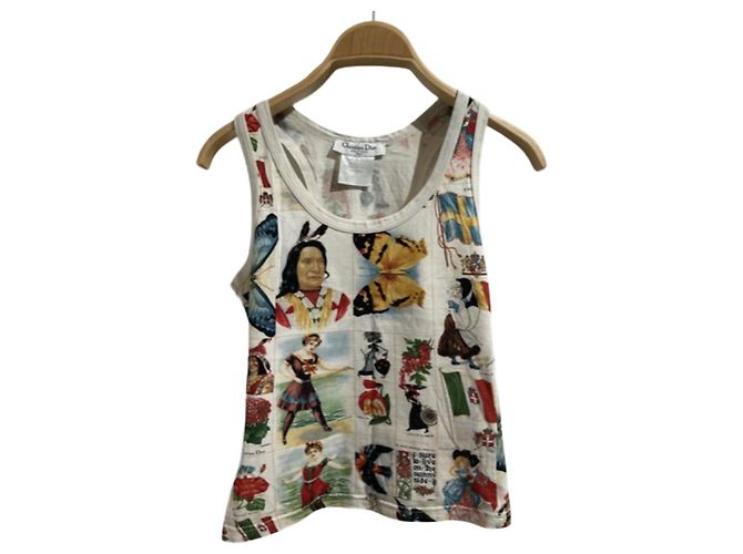 Top Dior estampado T.36 Multicolor