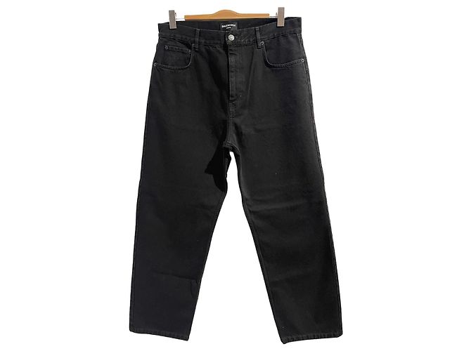 Jeans Balenciaga negro T.L