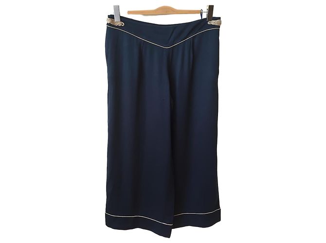 Pantalone Louis Vuitton blu T.40