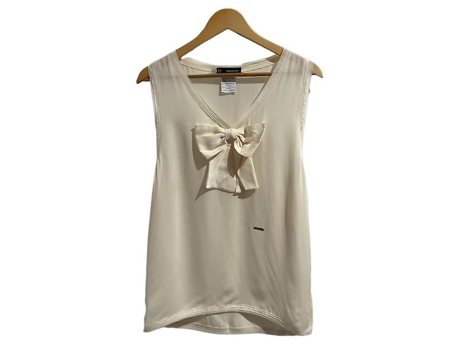 Dsquared2 Top Dsquared écru T.40 Beige